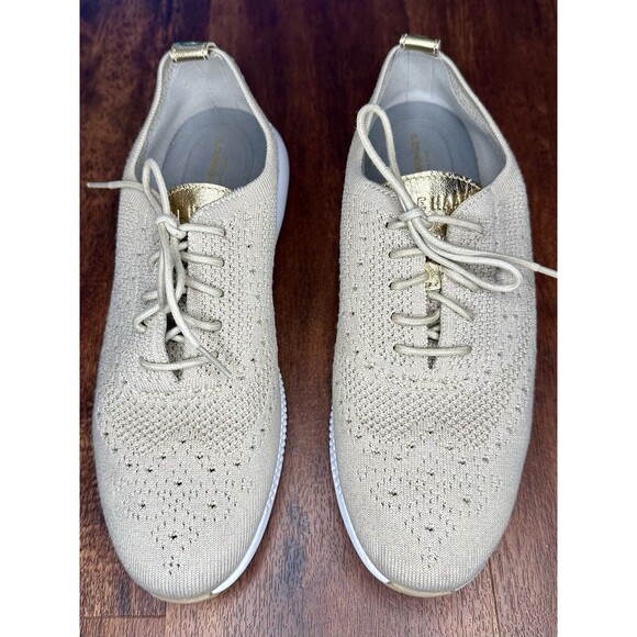 Cole Haan 2.ZEROGRAND Stitchlite Wingtip Oxford in Rye Size 9 EUC!!! - Picture 1 of 7